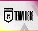 Round 2 Harvey Norman Under 19 team lists