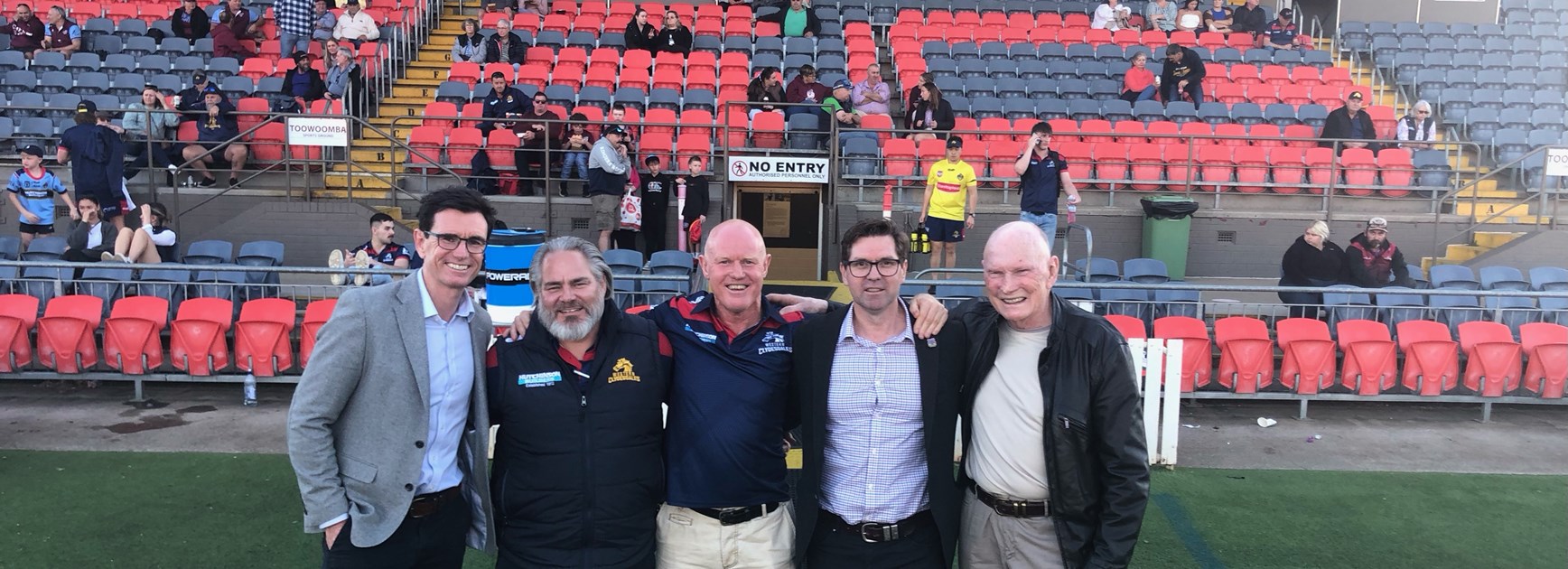 Clydesdales impress QRL leaders during Toowoomba visit