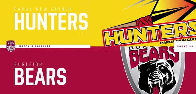 Intrust Super Cup Round 20 highlights: Hunters v Bears
