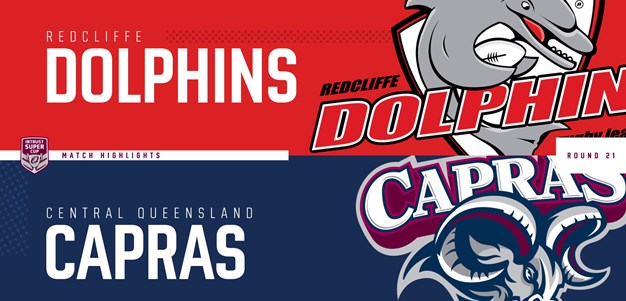 Intrust Super Cup Round 21 highlights: Dolphins v Capras