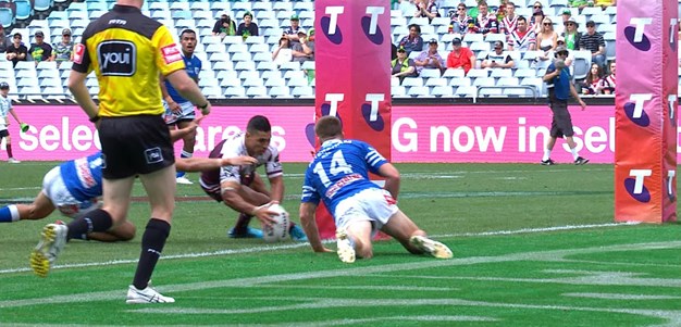 Fogarty rewarded with try