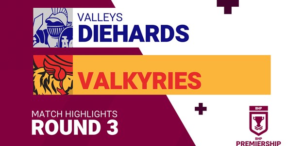 Round 3 highlights: Diehards v Valkyries