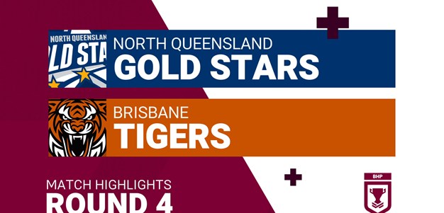 Round 4 highlights: Gold Stars v Tigers