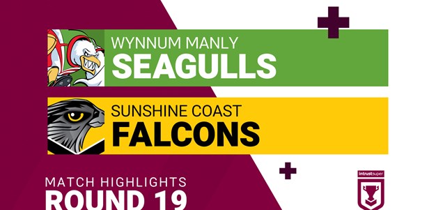 Round 19 highlights: Wynnum Manly v Sunshine Coast