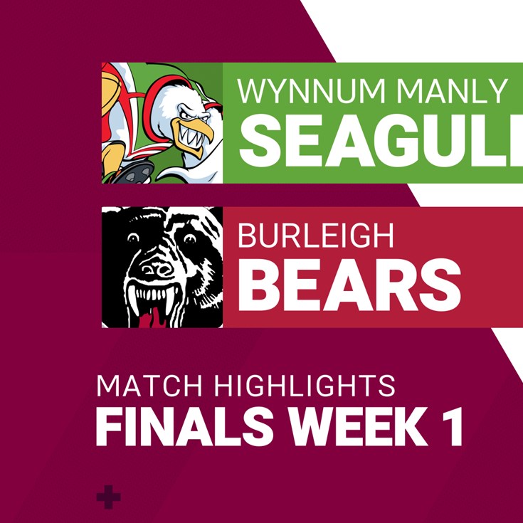 Finals Week 1 highlights: Wynnum Manly v Burleigh