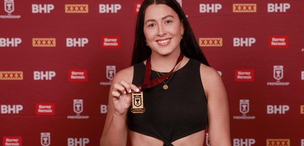 Romy Teitzel claims first BHP Premiership Player of the Year