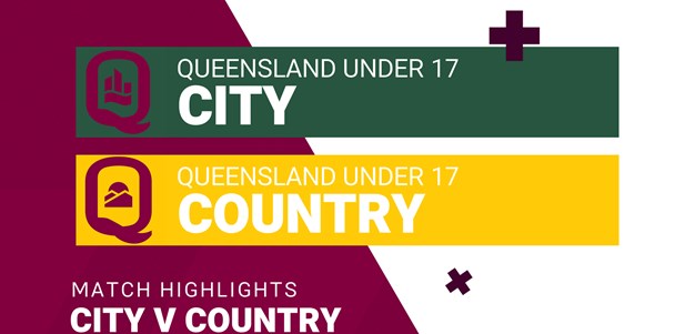 Queensland Under 17 City v Country Boys highlights