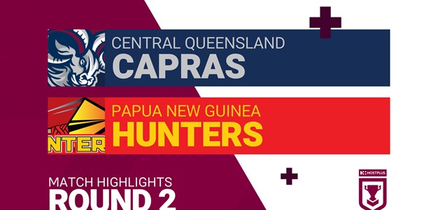 Round 2 highlights: Capras v Hunters