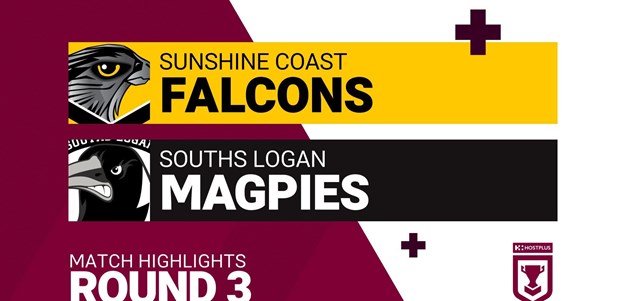 Round 3 highlights: Falcons v Magpies