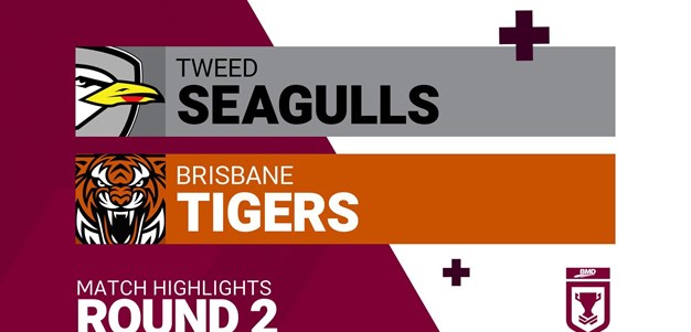 Round 2 highlights: Tweed Seagulls v Brisbane Tigers