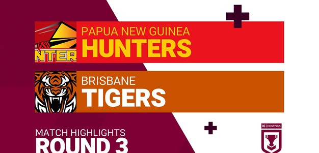 Round 3 highlights: Hunters v Tigers