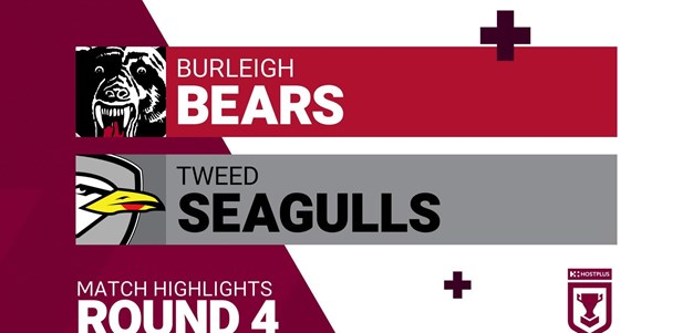 Round 4 highlights: Burleigh v Tweed