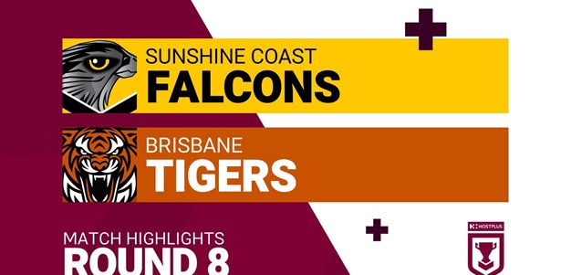 Round 8 highlights: Falcons v Tigers