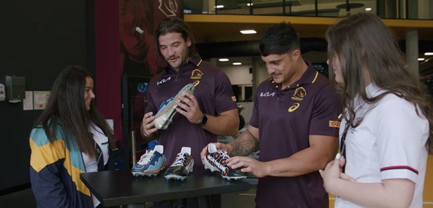 Broncos 2022 Indigenous Round boots