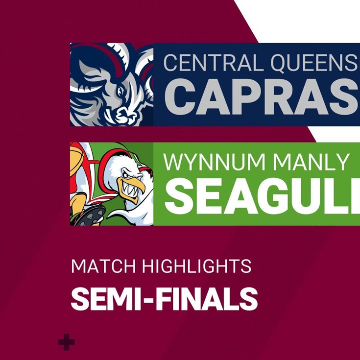 Semi-final highlights: Capras v Wynnum Manly Seagulls