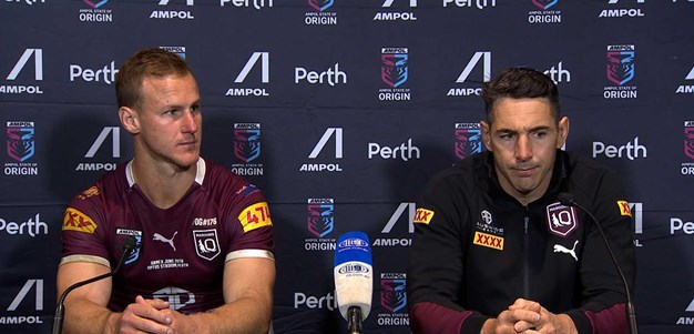 Queensland Maroons Game II post-game media conference