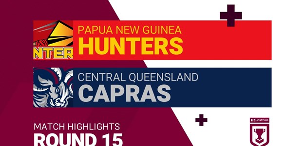 Round 15 highlights: Hunters v Capras