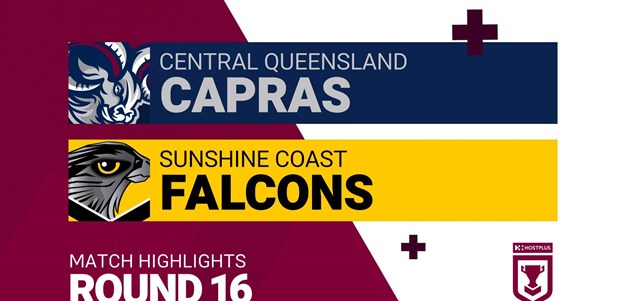 Round 16 highlights: Capras v Falcons