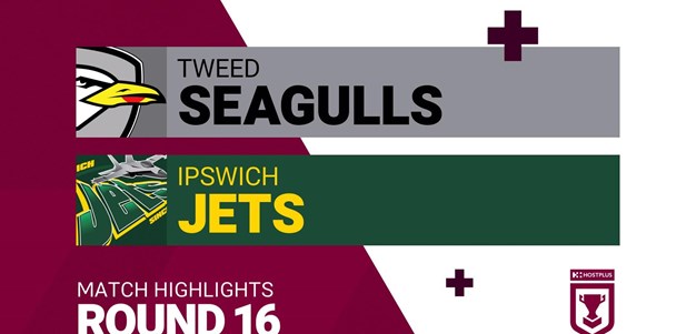 Round 16 highlights: Tweed Seagulls v Ipswich Jets