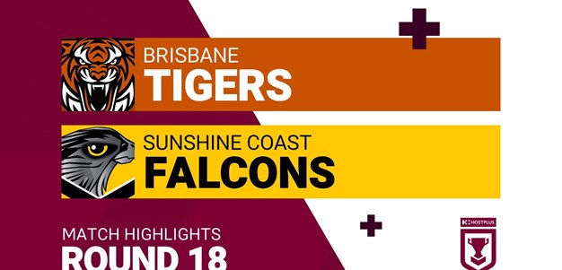 Round 18 highlights: Tigers v Falcons