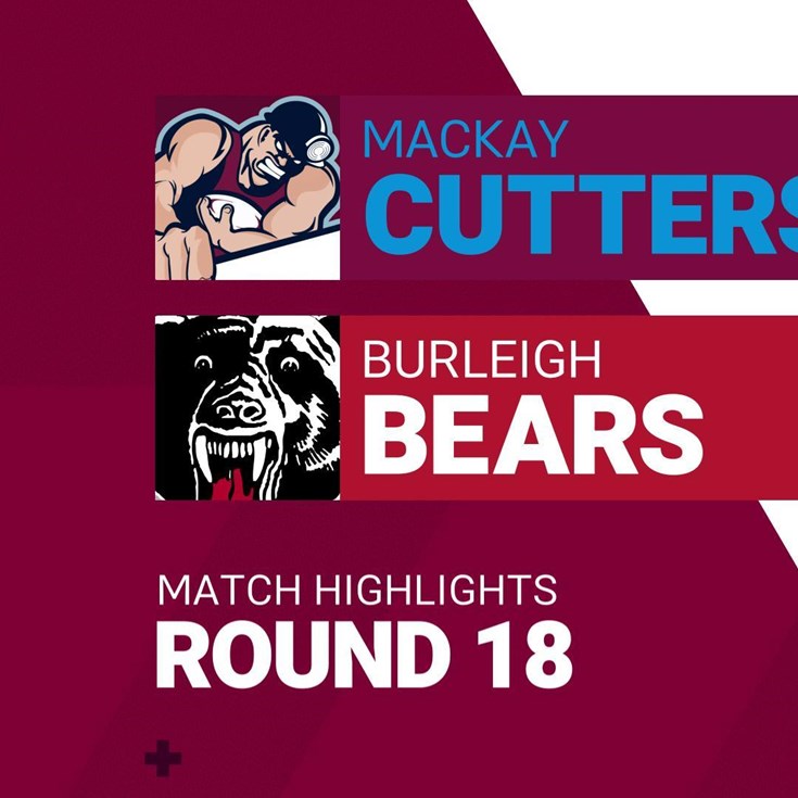 Round 18 highlights: Cutters v Bears