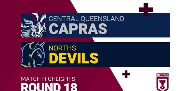 Round 18 highlights: Capras v Devils