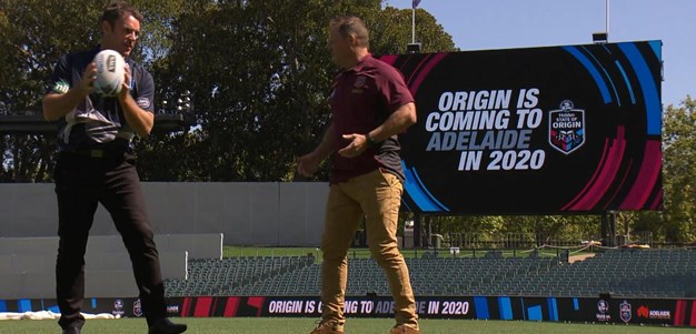 Walters chats Origin at Adelaide announcement