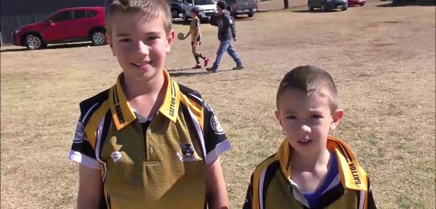 Country kids melt hearts with description of scoring a try