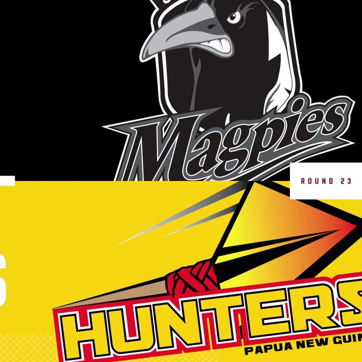 Intrust Super Cup Round 23 highlights: Magpies v Hunters