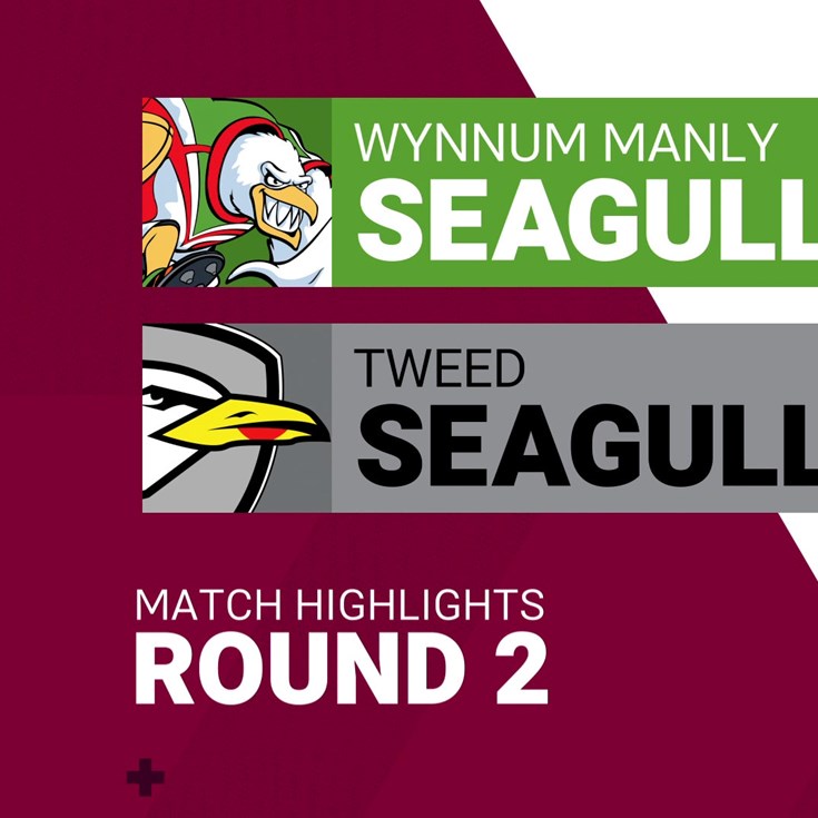 Round 2 highlights: Wynnum Manly v Tweed