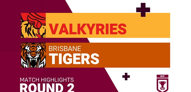 Round 2 highlights: Valkyries v Tigers