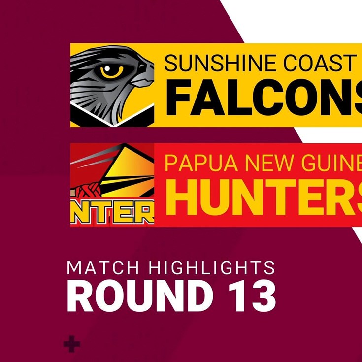 Round 13 highlights: Falcons v Hunters