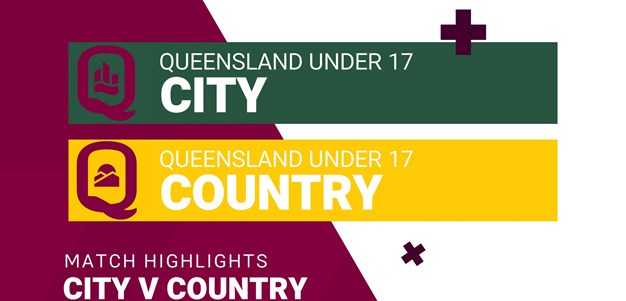 Queensland Under 17 City v Country Girls highlights