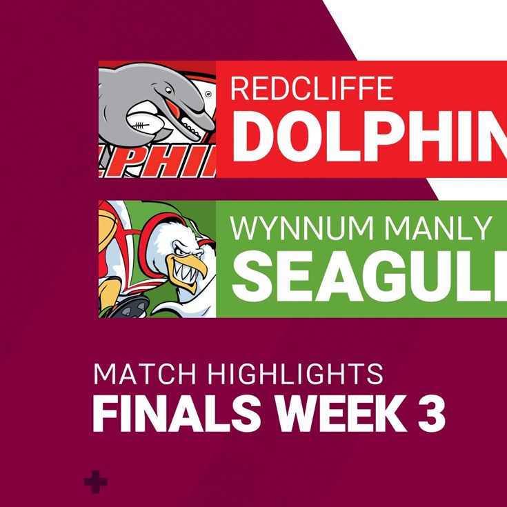 Finals Week 3 highlights: Redcliffe v Wynnum Manly