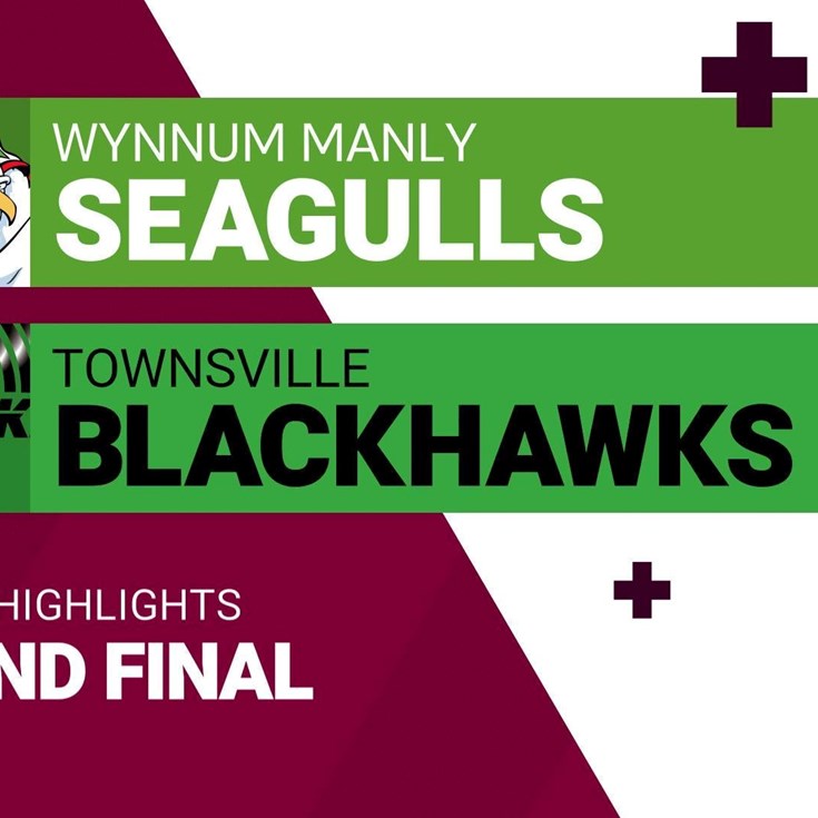 Grand final highlights: Wynnum Manly v Townsville