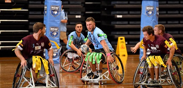Wheelchair State of Origin highlights: NSW v Queensland