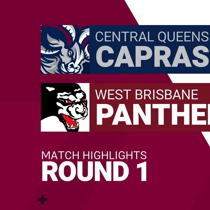 Round 1 highlights:  Capras v Panthers