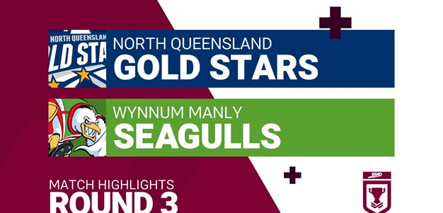 Round 3 highlights: Gold Stars v Wynnum Manly