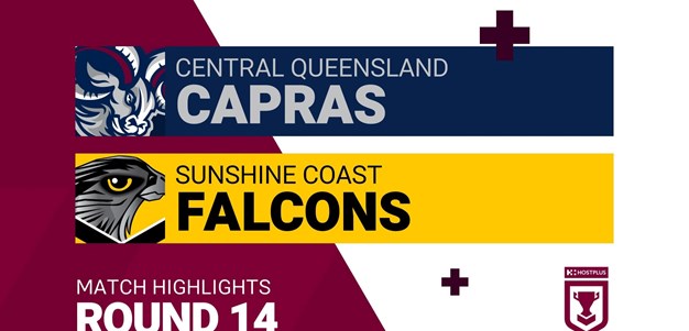 Round 14 highlights: Capras v Falcons