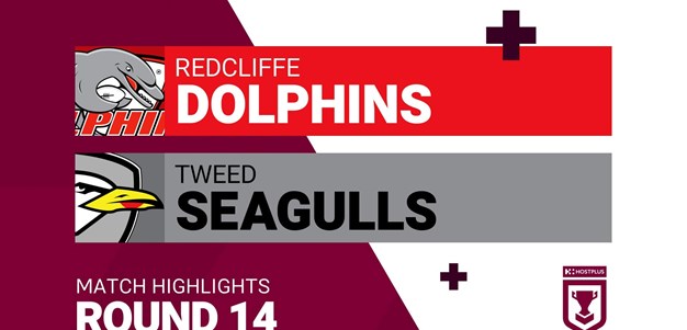 Round 14 highlights: Dolphins v Tweed Seagulls