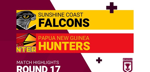 Round 17 - Week 2 highlights: Falcons v Hunters
