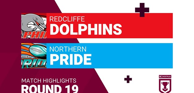 Round 19 highlights: Dolphins v Pride