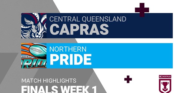 Finals Week 1 highlights: Capras v Pride