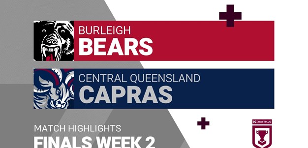 Finals Week 2 highlights: Bears v Capras