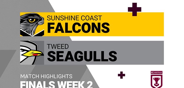 Finals Week 2 highlights: Sunshine Coast Falcons v Tweed Seagulls