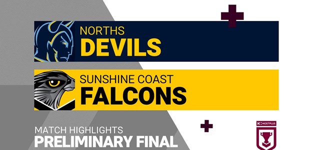 Finals Week 3 highlights: Norths Devils v Sunshine Coast Falcons