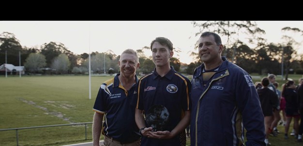 Ethan Garton named NRL's 2022 Young Person of the Year