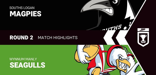 Round 2 feature game highlights: Magpies v Seagulls