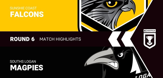 Round 6 feature game highlights: Falcons v Magpies