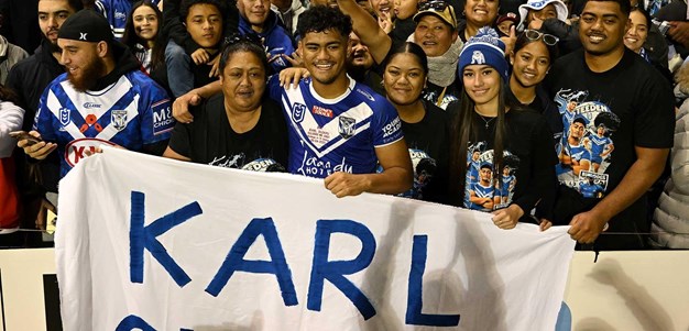 Karl Oloapu's NRL debut highlights